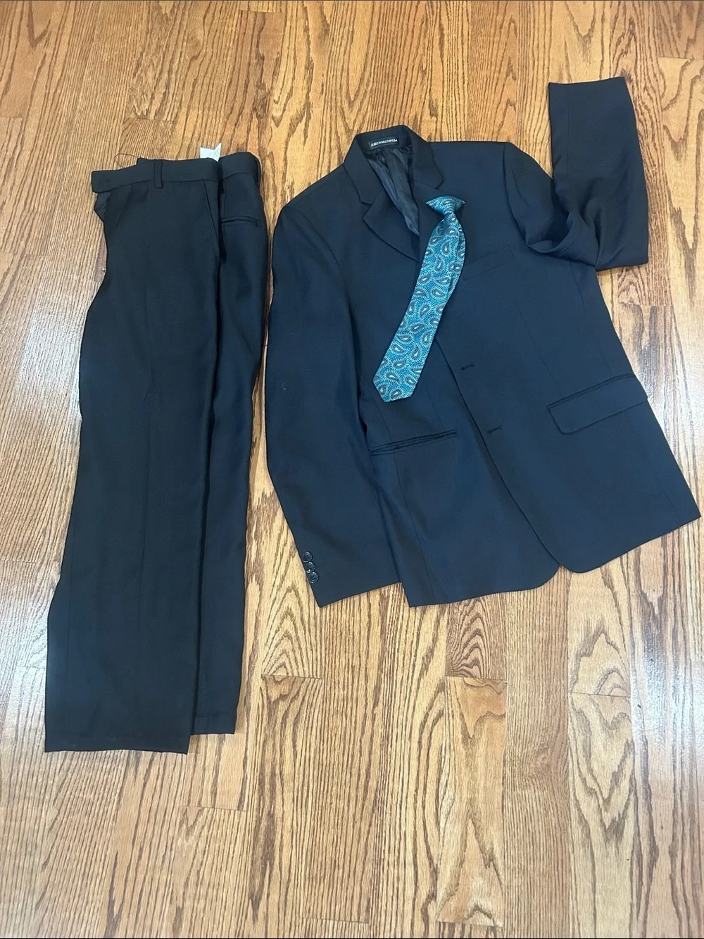 Classic kids Black Suit Jacket & Pants - Timeless Formalwear